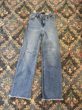 BCBGeneration High-Rise Wide Leg Jeans
